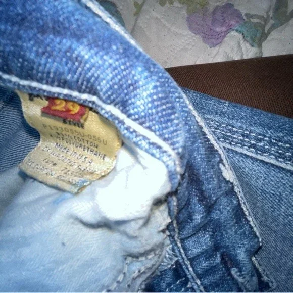 7 for all mankind jeans embroidered pockets size 29 - Picture 12 of 13